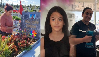 Hatay'lı depremzede annenin zorlu mesaisi