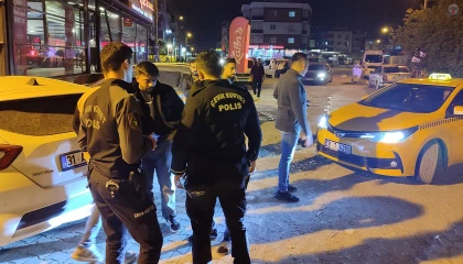 İskenderun polisinden asayiş ve huzur uygulaması