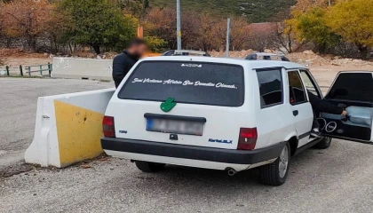 Ispartada trafik kurallarını hiçe sayan sürücü yakalandı