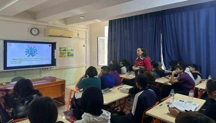 Jandarmadan öğrencilere siber farkındalık eğitimi