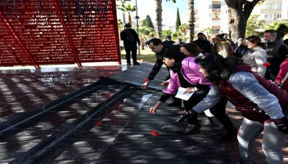 Kadına şiddete ‘Hayır dediler