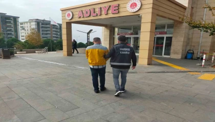 Kahramanmaraşta 23 yıl 1 ay hapis cezasıyla aranan hükümlü yakalandı