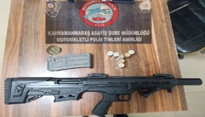 Kahramanmaraşta aranan şahıslara yönelik operasyon