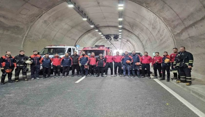 Kahramanmaraşta trafik kazası tatbikatı yapıldı