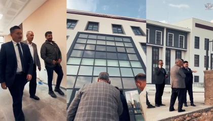 KAYMAKAM VE BAŞKANDAN HÜKÜMET KONAĞINA İNCELEME