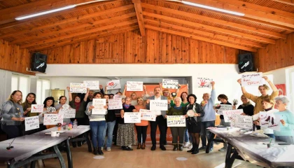 Konyaaltından kadına şiddetle mücadele için Tersine Dünya etkinliği