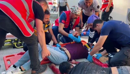 Manavgat Devlet Hastanesinde Siyah Kod tatbikatı yapıldı