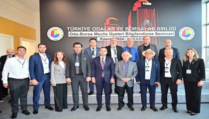 MATSO yönetimi ve meclis üyeleri TOBB seminerine katıldı