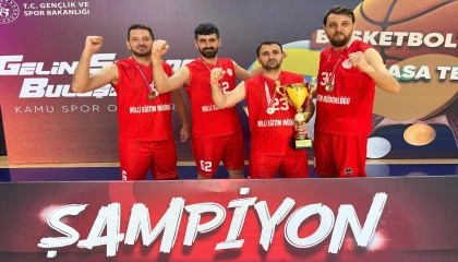 Mersin Milli Eğitim Müdürlüğü, basketbolda Türkiye ikincisi oldu