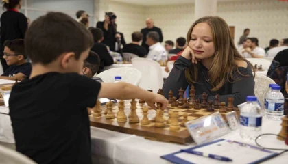Mersinde düzenlenen 8. Uluslararası Satranç Turnuvası sona erdi