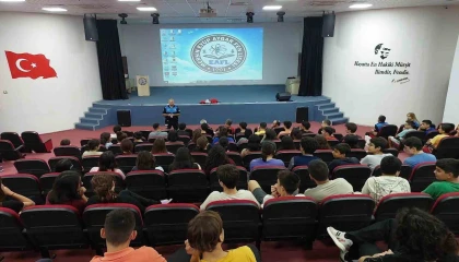 Mersinde öğrenciler güvenlik konusunda bilgilendirildi