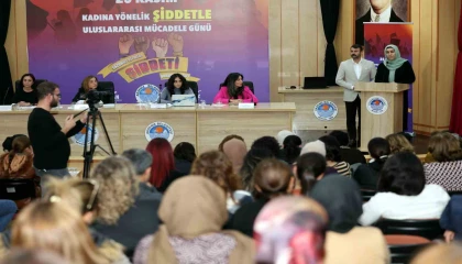 Mersinde Sözümüz bitmedi, şiddeti durduracağız paneli