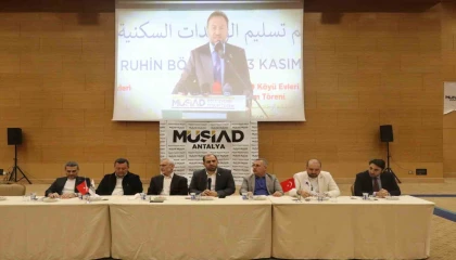 MÜSİAD Antalya Dost Meclisi Hasbihal ve VEFA Toplantısı