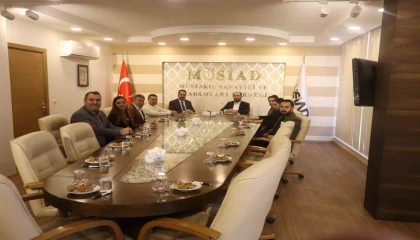 MÜSİADda kent güvenliğindeki başarı ele alındı