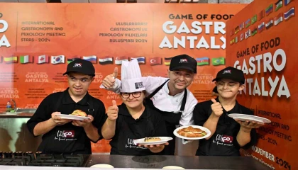 Özel çocuklar Gastro Antalyada yarıştılar
