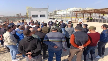 SASA Polyester fabrikasındaki eylem devam ediyor