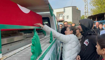 Şehit polis memuru memleketinde toprağa verildi