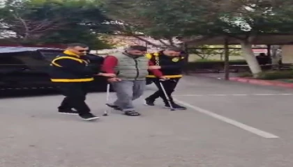 19 yıl 6 ay kesinleşmiş hapis cezasıyla aranan koltuk değnekli firari yakalandı