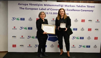 Adana Büyükşehir Belediyesi, Avrupa Yönetişim Mükemmelliği Markası Ödülüne layık görüldü.