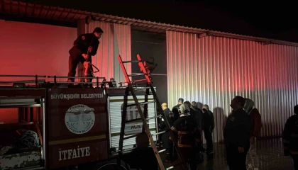 Adanada tavuk çiftliğinde yangın