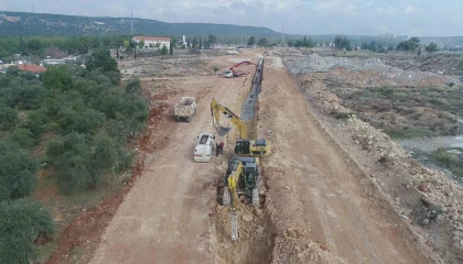 Antalya-Londra arası kadar içme suyu hattı döşendi