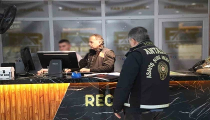 Antalyada günübirlik konaklama yerlerine eş zamanlı denetim