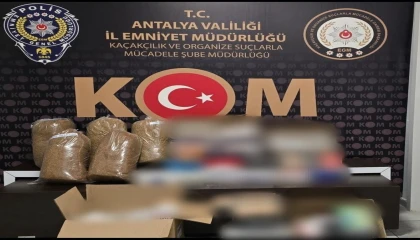 Antalyada yılbaşı öncesi 1185 litre kaçak içki ele geçirildi