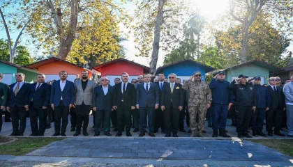 Antalyanın Kahramanı Mustafa Ertuğrul Aker, Kemerde anıldı