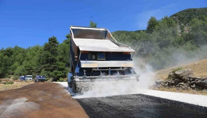 Antalyanın kırsal yollarına iki yılda 754 milyonluk yatırım