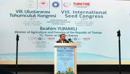 Bakan Yumaklı: “İsrailden bir adet bile tohum almıyoruz”