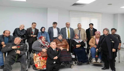 Başkan Akpınar, engellilerle buluştu