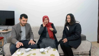 Büyükşehrin desteği işitme engelli anne adayının yüzünü güldürdü