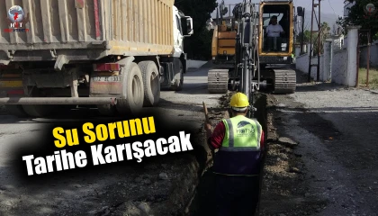 Dörtyolda 3 mahallenin su sorunu tarihe karışacak