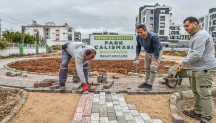 Göksu Mahallesi yeşil alan ve park yatırımıyla güzelleşiyor