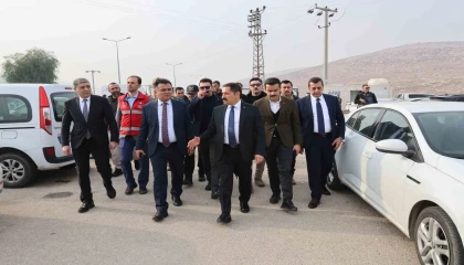 Hatay Valisi Masatlı, Cilvegözü Sınır Kapısında inceleme yaptı
