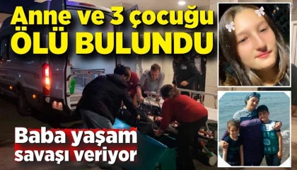 Hatay'da anne ve 3 çocuğu evlerinde ölü bulundu