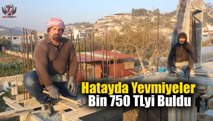 Hatayda inşaat kalıpçılarının yevmiyesi bin 750 TLyi buldu