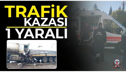 Hatayda trafik kazası: 1 yaralı
