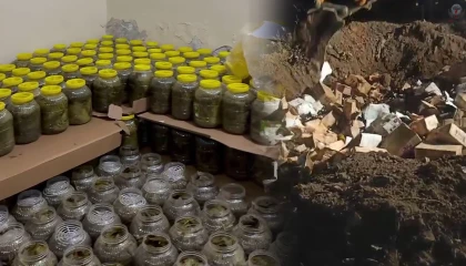 Hijyen şartlarına uygun olmayan kilolarca salamura ürün imha edildi