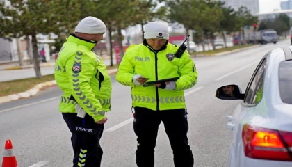 Ispartada trafik denetimi