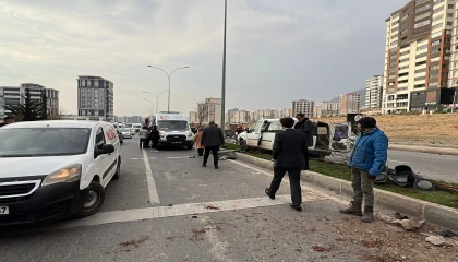 Kahramanmaraşta trafik kazası: 1 yaralı