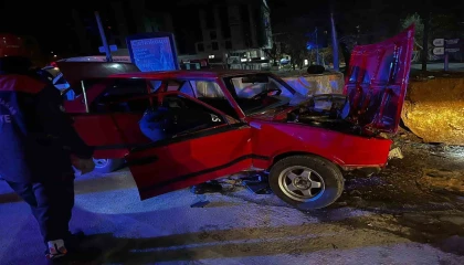 Kahramanmaraşta trafik kazası: 2 yaralı