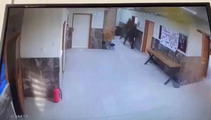 Kardeşinin okulda tartıştığı 2 öğretmeni tekme tokat dövdü