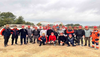 Kepez personeli afetlerde profesyonel müdahaleye hazırlanıyor