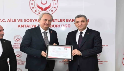 Kepezin Şefkat ve Huzurevine ‘Erişilebilirlik Belgesi