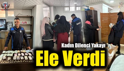 Kucağında bebekle duyguları istismar eden kadın dilenci yakayı ele verdi