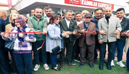 Manavgatta ikinci kadınlar kahvesi ve muhtarlık binası törenle açıldı