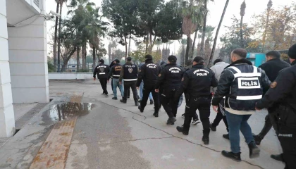 Mersin polisinden Ajans operasyonu: 16 tutuklama