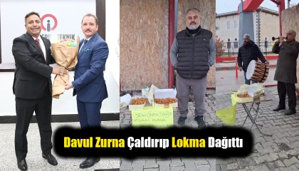 Rektör Değişimini Davul ile Kutladılar