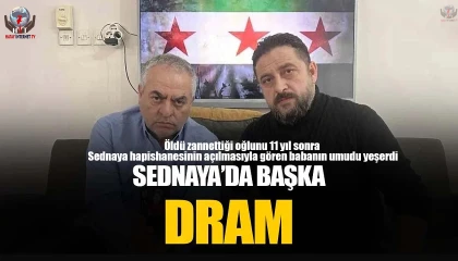 Öldü zannettiği oğlunu 11 yıl sonra Sednaya hapishanesinin açılmasıyla gören babanın umudu yeşerdi